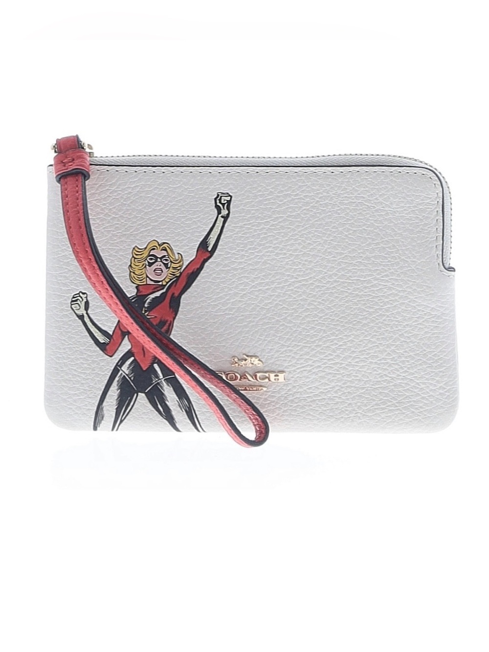 COACH x Marvel Carol Danvers wristlet wallet limited edition